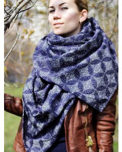 Oscha Starry Night Nebula Shawl