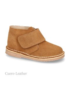 Scarpe Botas Cuero con Velcro
