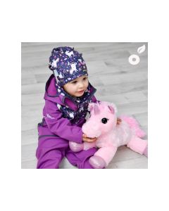 Completo da bambino in softshell Unuo - Unicorni