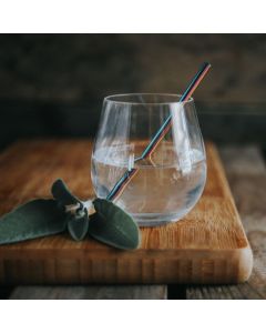 Cannucce da cocktail in acciaio inossidabile riutilizzabili Wild & Stone (confezione da 6 pezzi) in vari colori