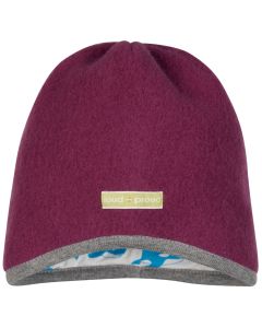 Cappello invernale reversibile Loud+Proud in cotone biologico in vari colori e taglie