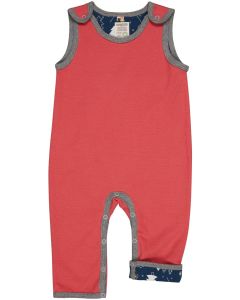 Tuta reversibile Loud+Proud in cotone biologico in vari colori e taglie