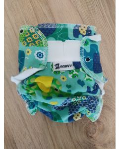 Pannolino lavabile Anavy - Fitted Newborn con velcro senza inserti in vari colori