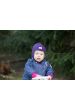 Cappellino per bambini Pickapooh in cotone e  lana - Flora viola