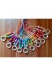 Collana allattamento Mani di fata con ciondolo Anello in vari colori