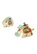 Puzzle per bambini Scratch - Contour Puzzle - Elephant