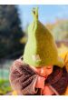 Cappellino per bambini Pickapooh in lana biologica verde