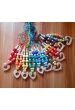 Collana allattamento Mani di fata con ciondolo Cuore in vari colori