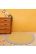 Tappeto d’arredo per la cameretta Nattiot – NOLAN CURCUMA in lana intrecciata