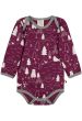 Body per bambino Loud+Proud, manica lunga in cotone biologico Woodway
