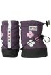 Booties - 3 Daisies Mauve