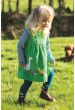 Vestito da bambina Frugi - Lily Cord Dress Fjord Green/Duck