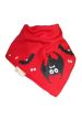  Funky giraffe Bandana - Pipistrello su rosso
