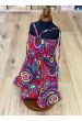 Gonnavestito indiana per bimba- Colore Red Circles