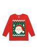 Maglietta di Natale per bambini Elobaby - Babbo Natale