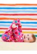 Tutina da bambino in cotone biologico Toby Tiger in vari colori