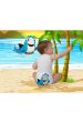 J Body Fresco Cotone Summer Sealife Collection - Body allungabile smanicato Squalo