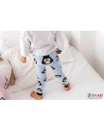 Leggings Gufo/Azzurro